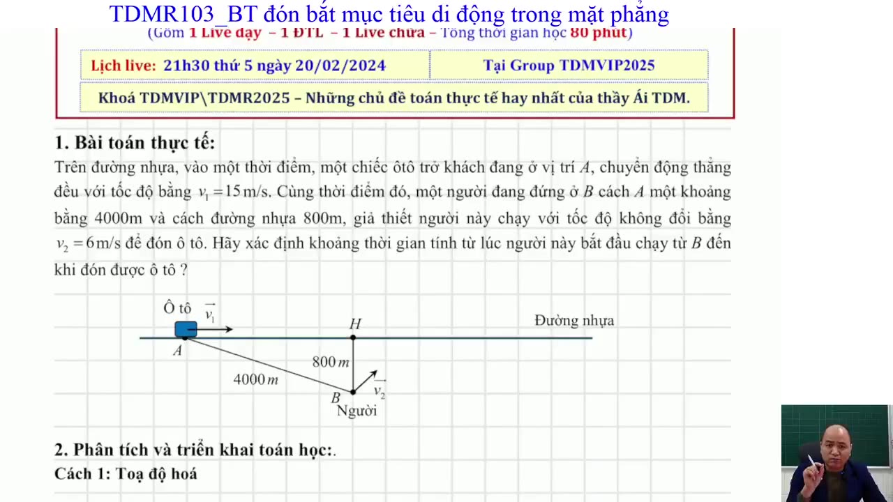 "TDMR103_BT đón bắt mục tiêu di động trong MP "
