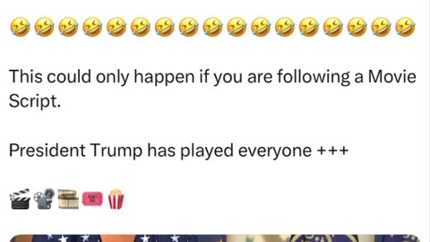 You are watching a ‘scripted’ movie. - Q 🍿🐸🎥🎬🎭