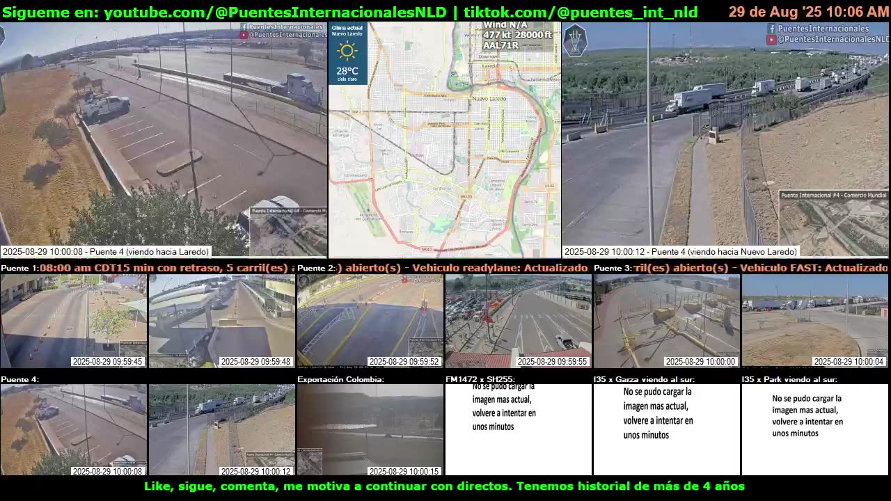 Puentes Internacionales NLD (Youtube / TikTok)