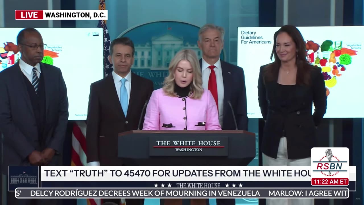 WATCH: Karoline Leavitt Details the Massive MAHA Wins of Trump's Presidency - 1/7/26