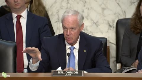 Senator Ron Johnson Asks PSI Hearing Witnesses for Citations