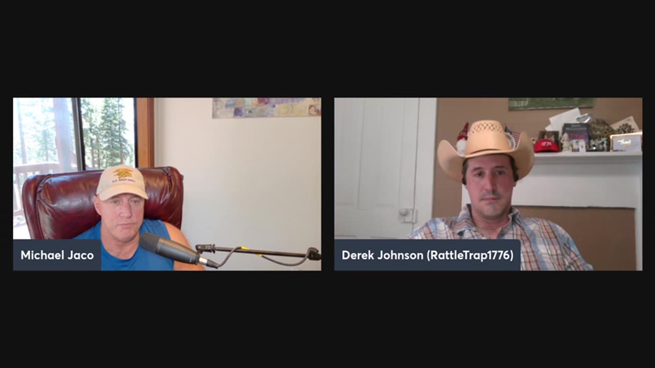 Derek Johnson (RattleTrap1776) With Former SEAL Team 6 Chief JACO - July 3, 2025