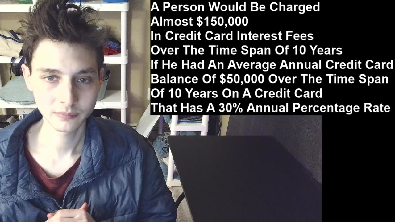 Outtake #2,258 Of A Person Would Be Charged Almost $150,000 In Credit Card Interest Fees