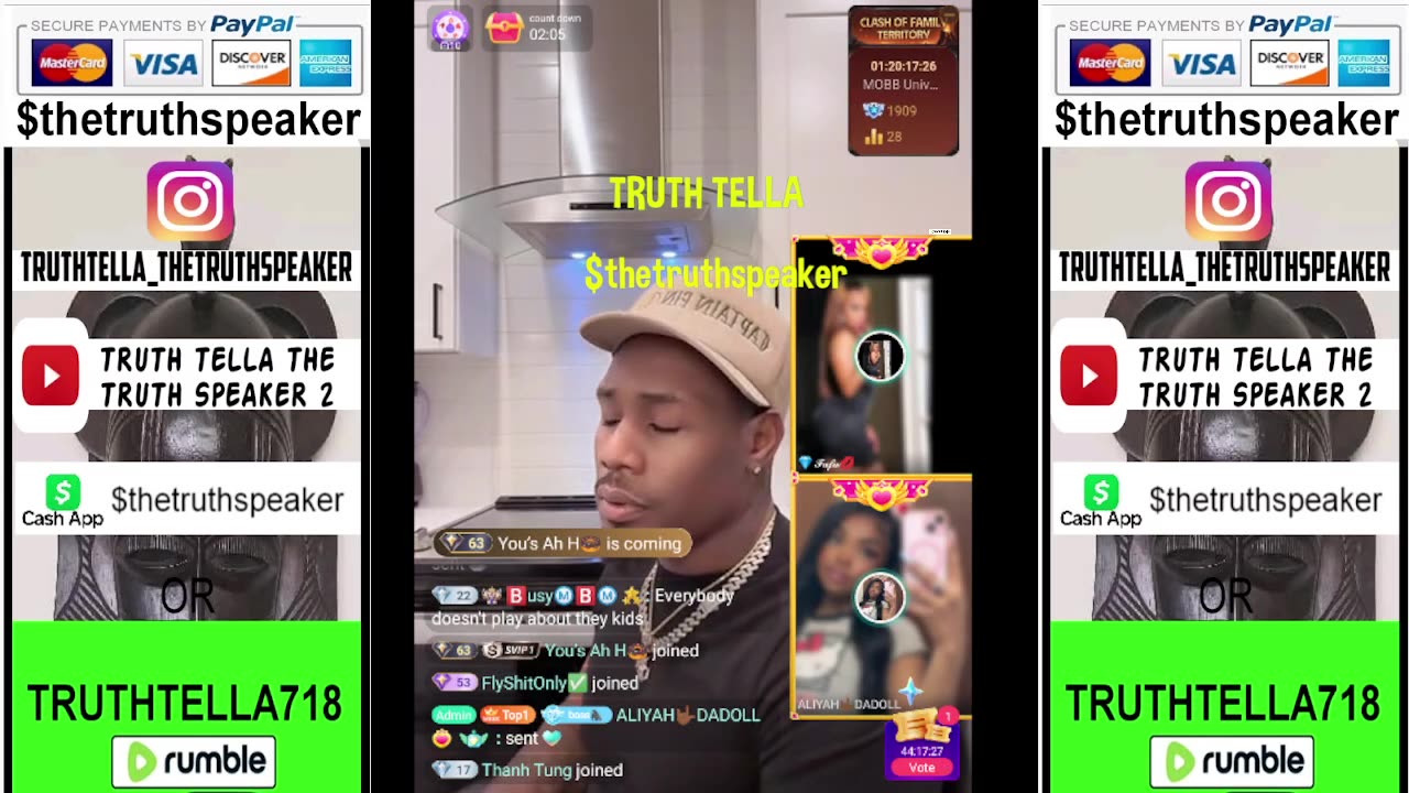 LIYAH THE DOLL ON SIRBBB LIVE READING KYRA FOR STRAIGHT COKE HEAD FILTH 1ST SHIFT