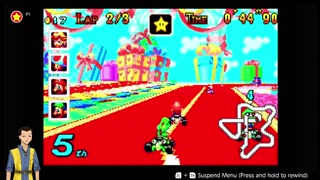Mario Kart Super Circuit (GBA-SOs) day 7