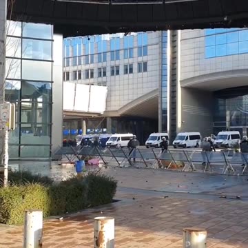 Brussels' battle for freedom from EU dictatorship. European farmers aren't joking.