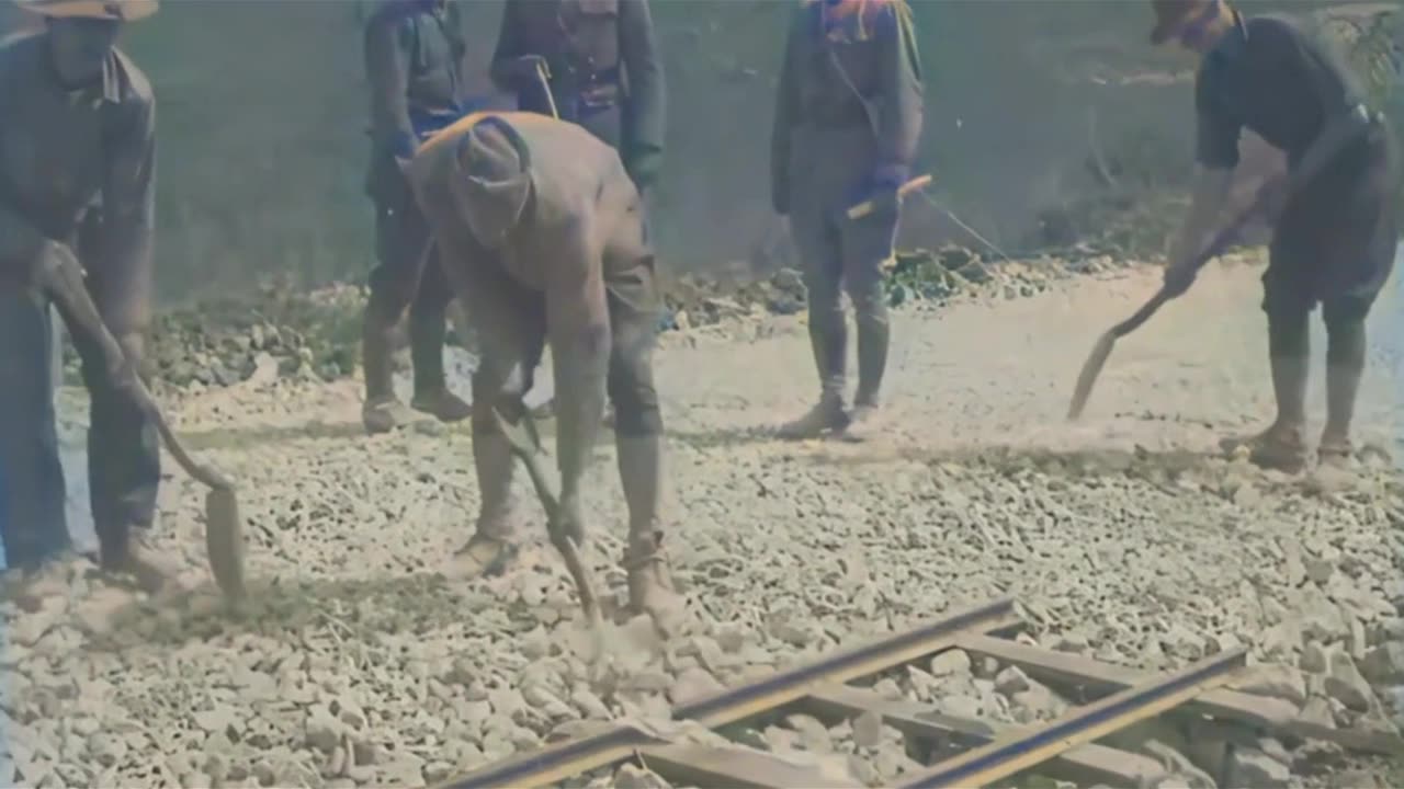 American Engineers Clearing Terrain 1918