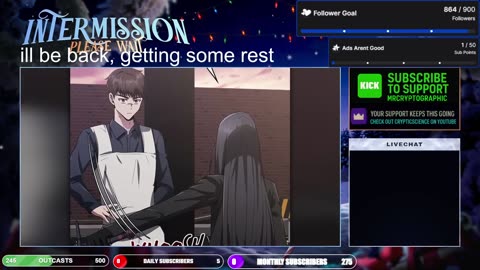 Silent Manga Recaps 24/7, No Mic No cam | Follower Goal 3/100 | Lurking Appreciated