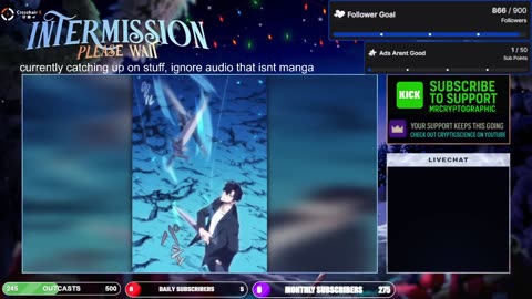 Silent Manga Recaps 24/7, No Mic No cam | Follower Goal 3/100 | Lurking Appreciated