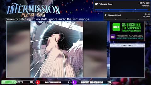 Silent Manga Recaps 24/7, No Mic No cam | Follower Goal 3/100 | Lurking Appreciated