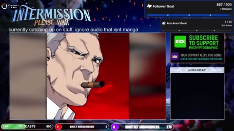 Silent Manga Recaps 24/7, No Mic No cam | Follower Goal 3/100 | Lurking Appreciated
