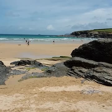 Harlyn Bay Cornwall England