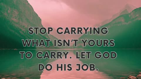 What if the peace you’re missing is trapped in the weight God never asked you to carry?