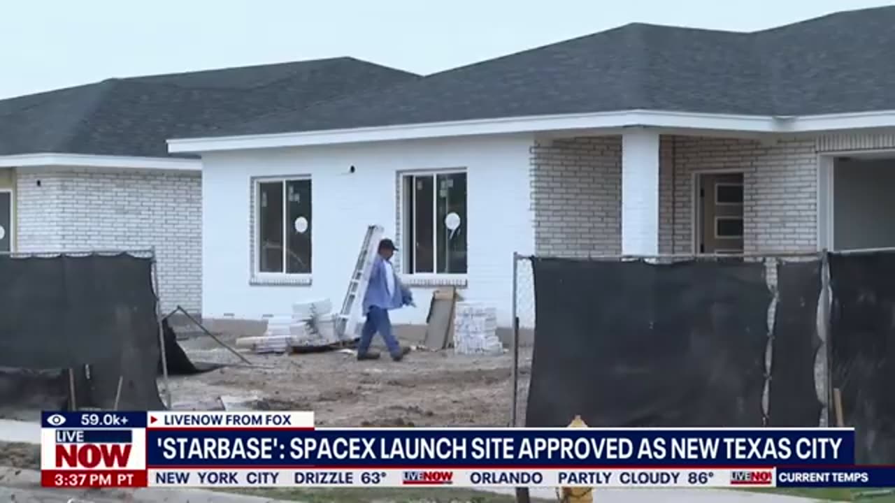 Elon Musk's SpaceX launch site approved as new Texas city