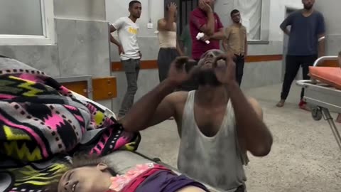 Palestinian father mourns his children killed in Israeli strike on their home in northern Gaza