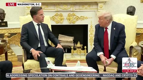 WATCH: President Trump Meets with the NATO Secretary General - 7/14/25