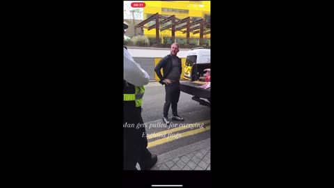 British Family Pulled Over for Flying British Flags in England