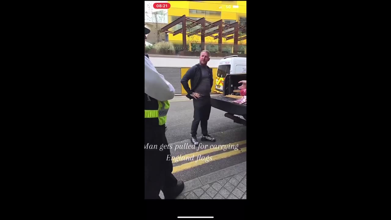 British Family Pulled Over for Flying British Flags in England