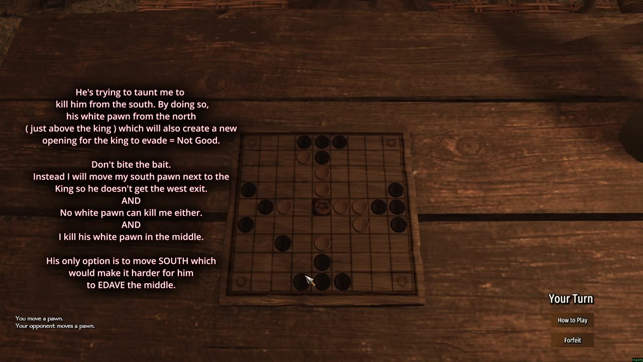 Mount & Blade II│TABLUT - How to WIN as ATTACKER ( Hard Mode ) - Guide 2025