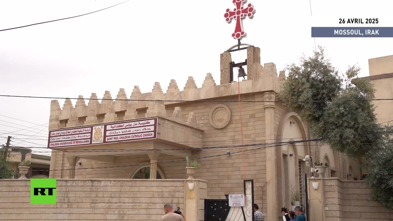 🇮🇶 🕯 Les chrétiens irakiens célèbrent une messe à la mémoire du pape François à