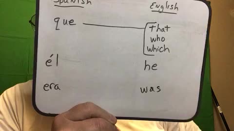 Spanish - English