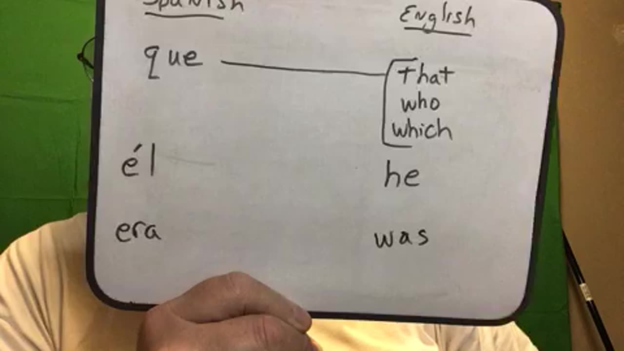 Spanish - English