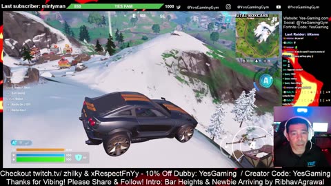 Under the Weather on Fortnite Daily Show with Host DjS Oh YES! Gaming in Fishers