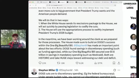 Trump's NEW MOVE & The Case of the Century!! MIKE LINDELL, LumberjackLogic