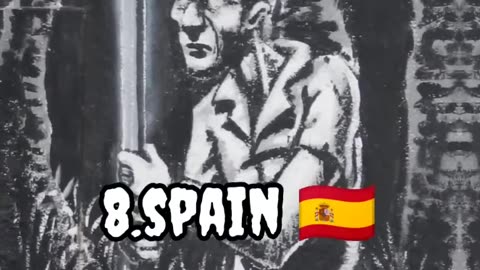 Top 10 Ghost from Countries 👻🔥 On Earth #shorts​ #geography​ #viral​_#shorts