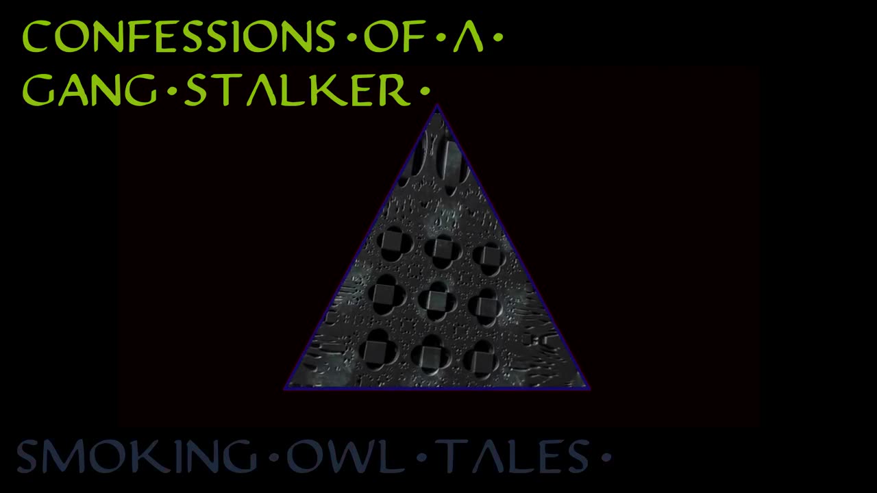 Confessions Of A Gang Stalker