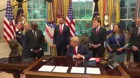 TRUMP GETS RWANDA & CONGO TO SIGN PEACE DEAL ENDING WAR