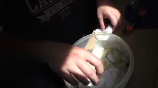 Prepping Massive Lot Of Fire Starters