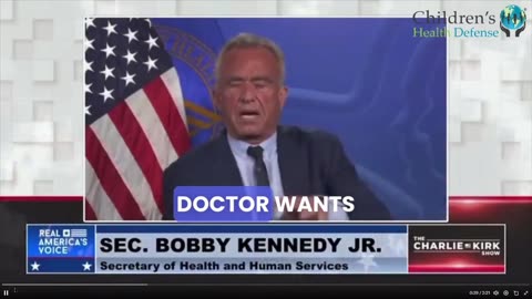 RFK JR: “If you get poisoned by Coca-Cola, you can stop drinking Coca-Cola. BUT