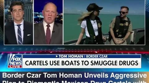 Coast Guard launches military operations against cartels in 43 countries.