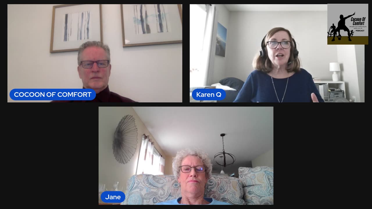 “Cocoon of Comfort”, Podcast, Accomplishments, Stress, and Skipping the Fine Print!!