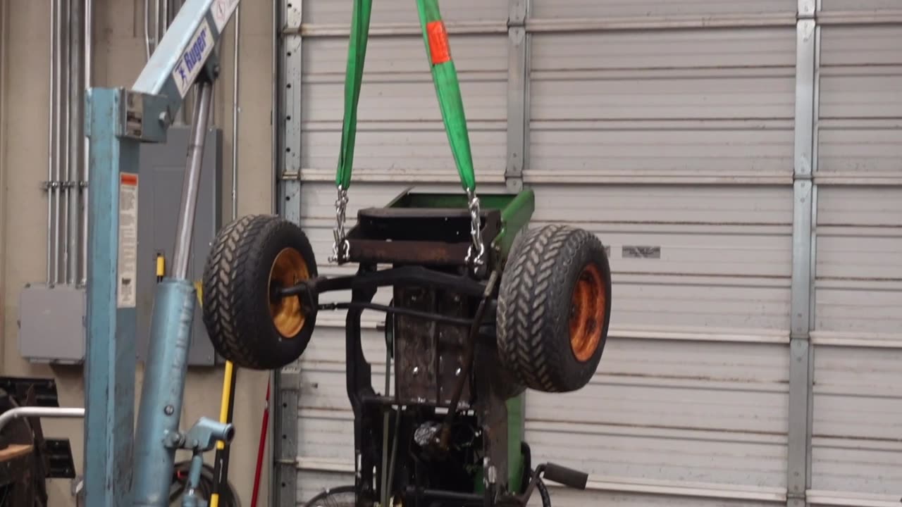 Custom clutch pulley setup/ John Deere 214 mud mower/ close up and overview/ part 5 of build