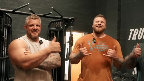 World's Strongest Brothers Take On Gym Reaper! 🔥 Log & Bench Press Session