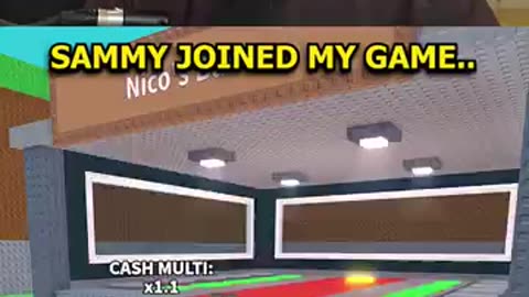 Amazing: Sammy joined my game.. #roblox #stealabrainrot