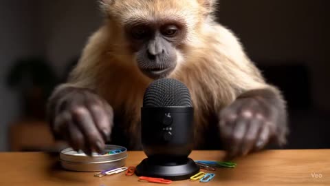ℹ️ Macaco fazendo ASMR #2