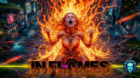 In Flames (AI Melodic Metal Music)