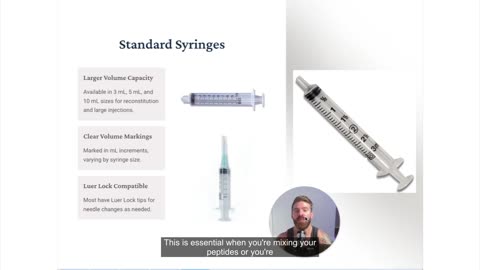 Syringe Types for Peptides (Complete Beginner Guide)