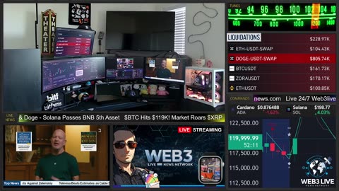 🔴 Solana Flips BNB for 5th! Powell Exit Rumors & #HemiNetwork Surge | Web3 Live News