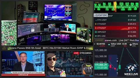 🔴 Solana Flips BNB for 5th! Powell Exit Rumors & #HemiNetwork Surge | Web3 Live News