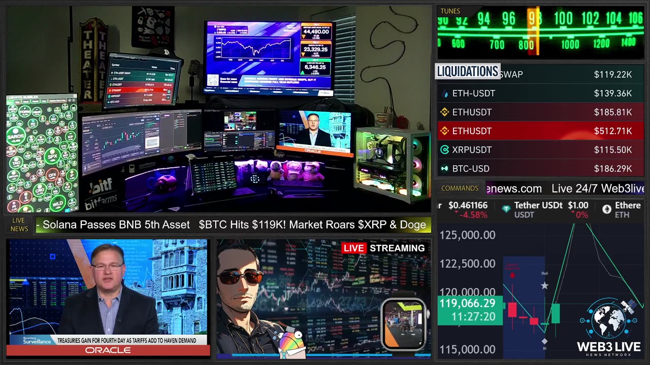 🔴 Solana Flips BNB for 5th! Powell Exit Rumors & #HemiNetwork Surge | Web3 Live News