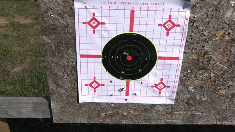 M1 Grand shooting my reloads at 100 yards