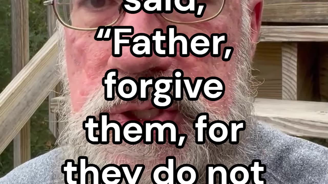 Monday with the Messiah: Luke 23.34a