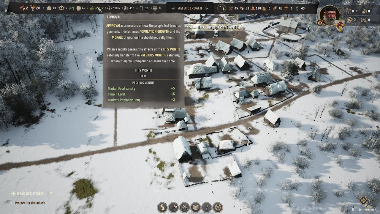 Our Established Town - Manor Lords!