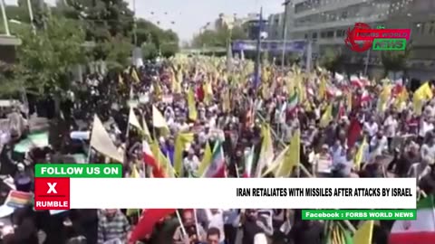 Iran fires rockets into Israel after Israel attack on it's Nuclear sites