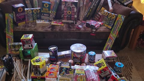 My July 4th Plans BBQ n Fireworks see what I bought