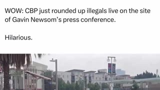 Politics - 2025 Priceless Lol ICE Detained Illegals In Front Of Liberal Globalist Commie Newscum